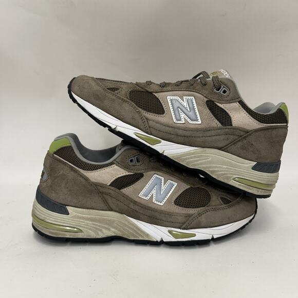 New Balance 991 Made In England “Olive Brown Tan” M991OLB